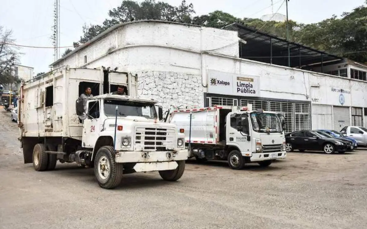 Camiones de Limpia Pública de Xalapa